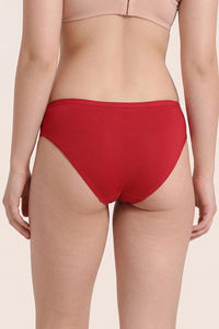 Zivame Regular Rise Full Coverage Bikini Panty (Pack of 3) - Multicolor — thumbnail 12